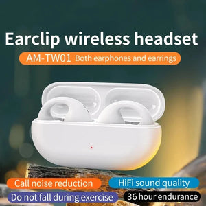 Last Day Sale 50% OFF 🔥 Bone Conduction Wireless Waterproof Earbuds