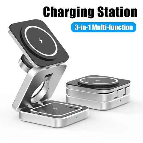 Last Day Sale 50% OFF 🔥 3 in 1 Folding Wireless Charging Station