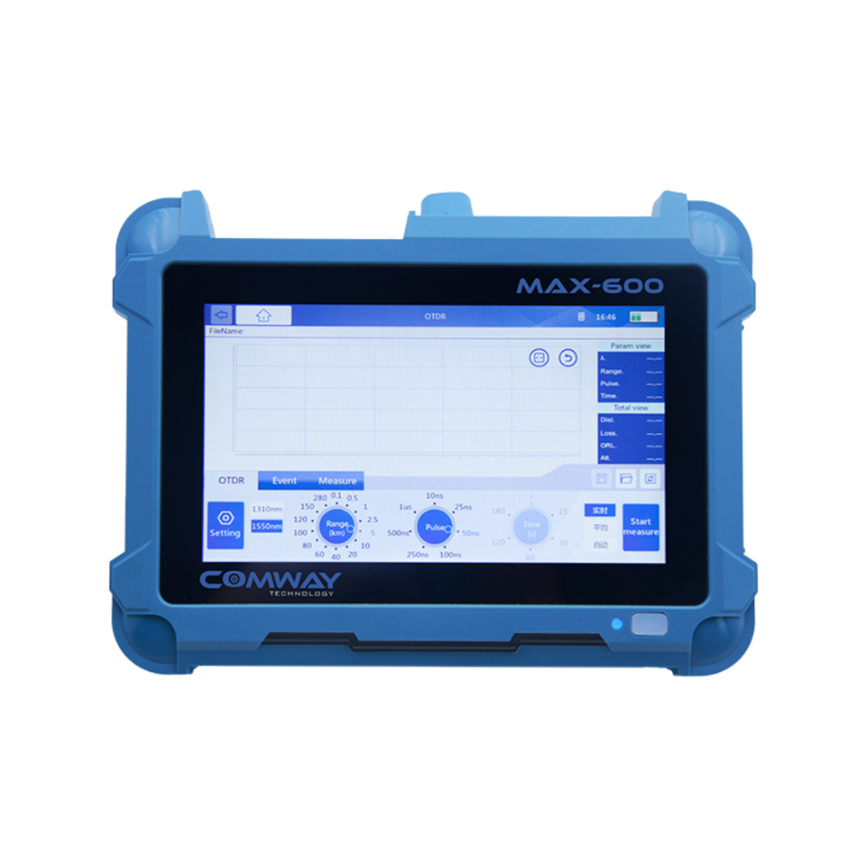 COMWAY MAX-600 Professional Multi-Functional OTDR (Optical Time Domain Reflectometer)