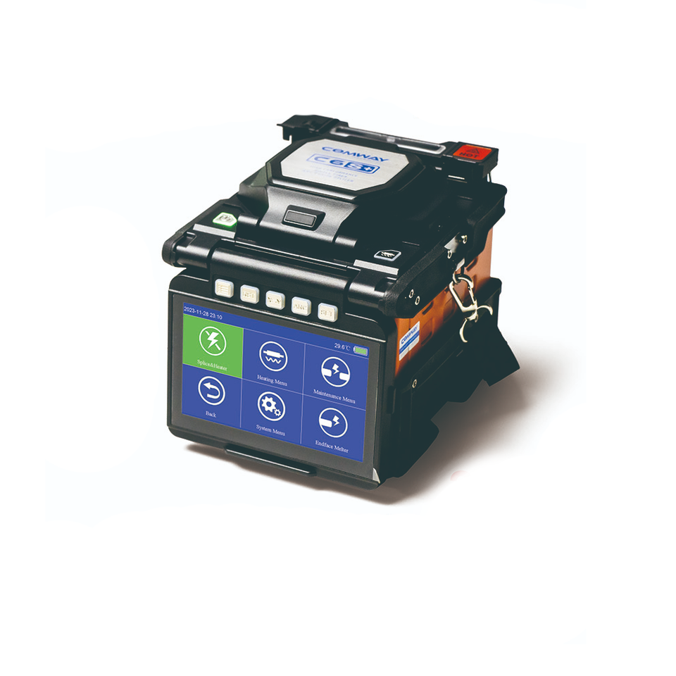 Comway C6S FTTx Fiber Optic Fusion Splicer Machine – Ready Stock UAE
