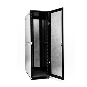 47U Server Cabinet Floor Standing Mesh Door 15U-47U W600*D800mm