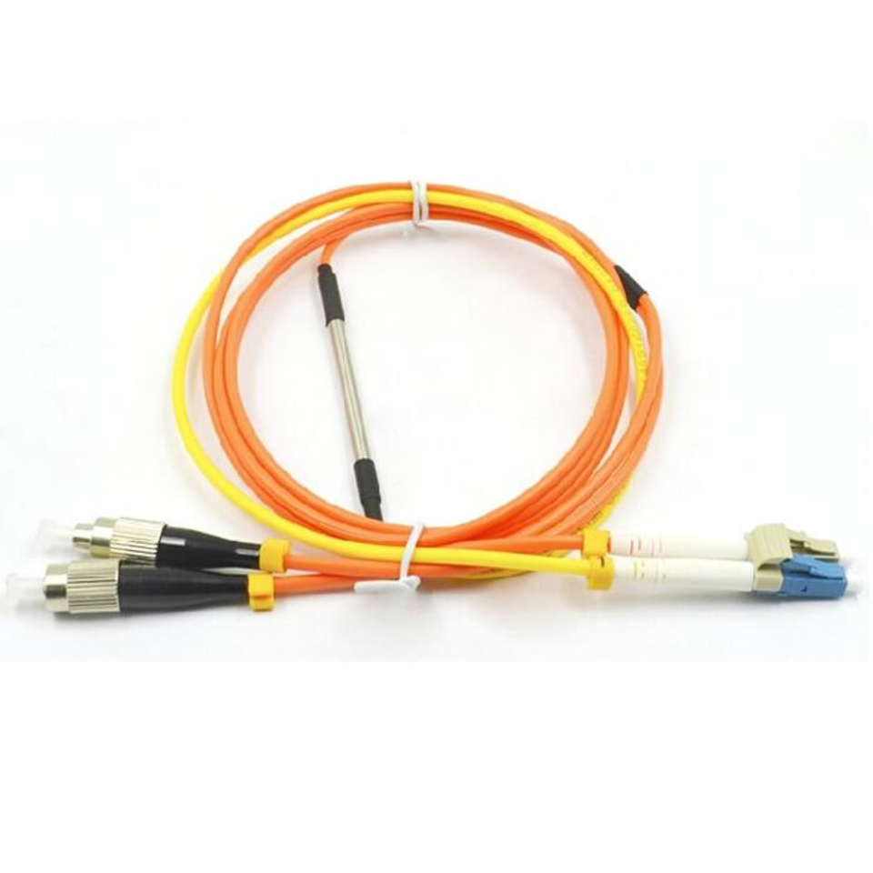 FC/UPC to LC/UPC Multimode Mode Conditioning Fiber Optic Patch Cable