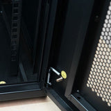 Network Cabinet Wall Mount Single Section Waved Ventilation Door W600*D450MM