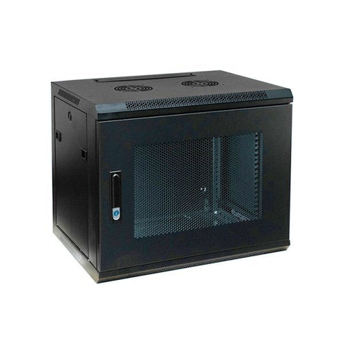 Wall Mount Network Rack Cabinet Flat Mesh Door 4U-18U W600*D600MM