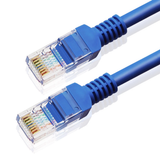 Cat6 SFTP Shielded Patch Cord showing dual-shielded RJ45 metal connectors and durable jacket.