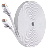 Cat6 UTP Flat Ethernet Patch Cable showing ultra-thin, flexible design