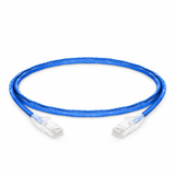 Cat6A S/FTP Shielded Snagless Patch Cord PVC showing metal shielded RJ45 connectors and rugged jacket.