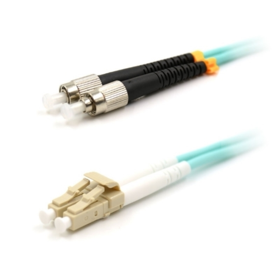 Multiple lengths of duplex multimode fiber patch cords ready for enterprise deployment