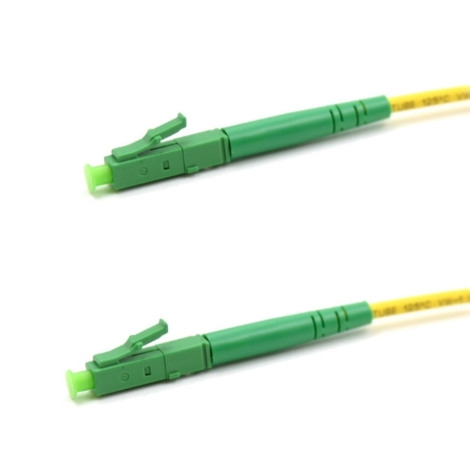 Multiple lengths of duplex single mode fiber patch cords ready for high-density deployment
