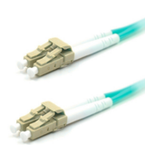 Multiple lengths of duplex multimode fiber patch cords ready for enterprise deployment