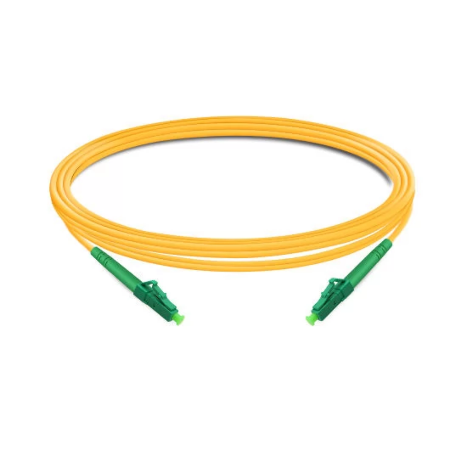 LC/APC to LC/APC Single Mode Simplex Fiber Patch Cord for high-density networks