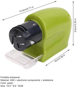 Last Day Sale 50% OFF 🔥 Automatic Electric Knife Sharpener Whetstone Motorized Kitchen