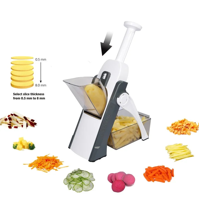 Last Day Sale 50% OFF 🔥 Quality Press Spring Slicer